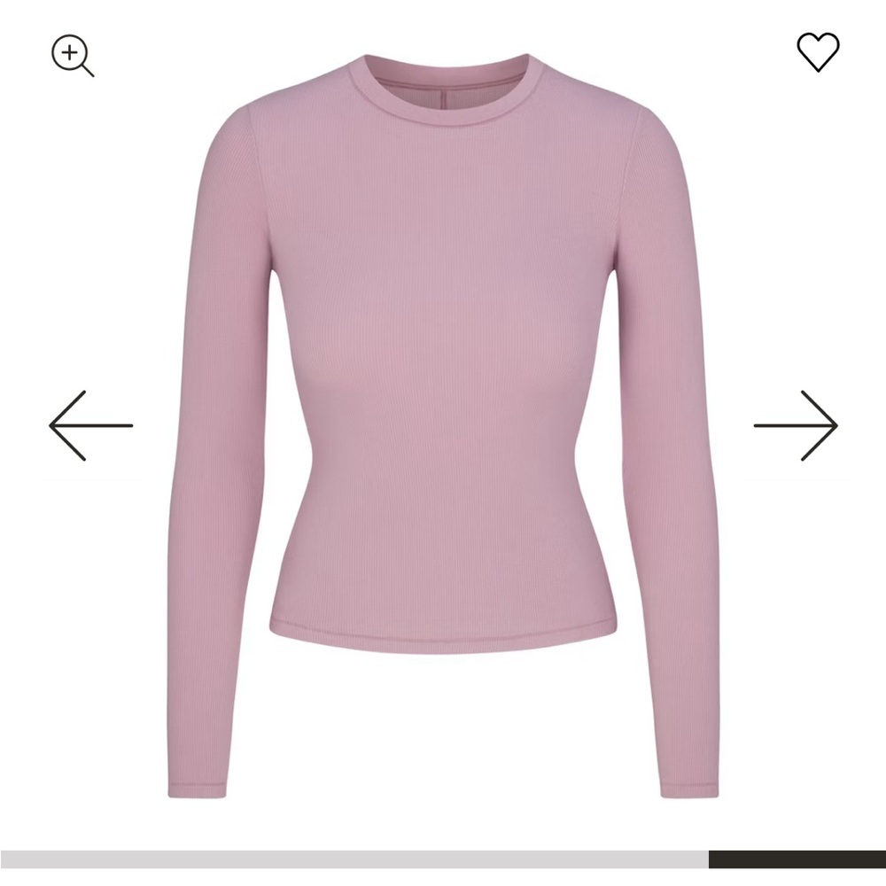 Women's  SKIMS set - rib long sleeve & jersey cotton pants SET SOLD